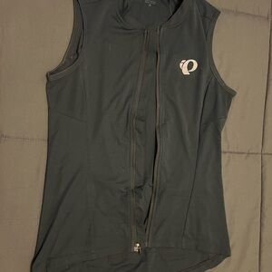 Pearl Izumi Women's Black Zip-Up Cycling Top